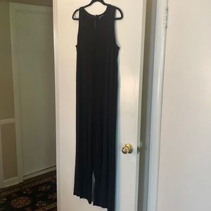 Jersey Eileen Fisher black jumpsuit